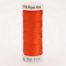 Rayon Thread 40wt 250yd 3ct ORANGE RED