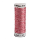 Rayon Variegated 40wt 250yd 3ct PINKS