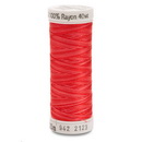 Rayon Variegated 40wt 250yd 3ct REDS