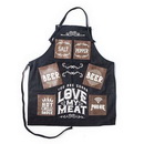 Canvas Apron - Love My Meat