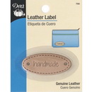 Leather Label Oval-Handmade