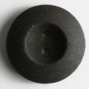 Dill Wood 28mm Button Brn EA