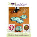 Dragonfly Fiberart Pattern Company Hex Star Coasters Pattern