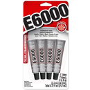 E-6000 Adhesive 4 tubes .18oz