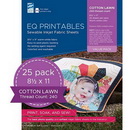 EQ Printables Cotton Lawn 25pk