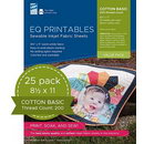EQ Printables Cotton Fab 25pk
