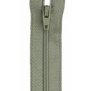 Polyester Zipper 9" Green Linen (Box of 3)