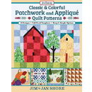Classic Colorful Patchwork Appliqu&eacute; Quilt Patterns
