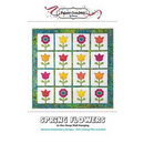 Spring Flowers ITH Wall Hanging Pattern