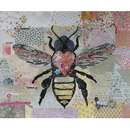 Laura Heine Honey Bee Collage Pattern