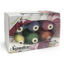 Signature 50 Cotton 6 spool Thrd Set Blooms