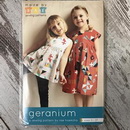 Geranium Dress Pattern sz 0-5T