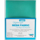 Lightweight Mesh Fabric 18inx54in Turquoise