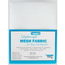 Lightweight Mesh Fabric 18inx54in White