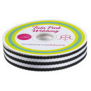 Black and White 1.5in-16yd spool-Tula Pink Webbing