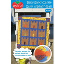 Baby Sand Castle Quilt and Beach Ball Pattern