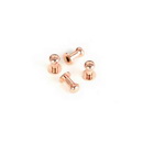 Four Stud Buttons Rose Gold