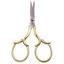 Heirloom Emb Scissors 4in Gold