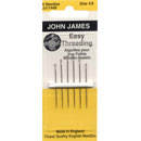 John James Self / Easy Threading Needles Assorted Sizes 4/8 6ct
