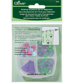 Clover Knitting Accessory Set for Beginners