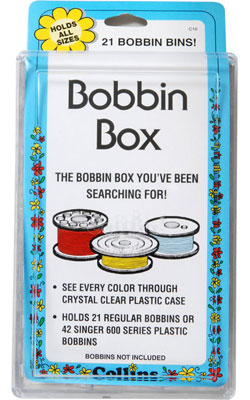 Collins Bobbin Box Holds 21 Bobbins (C10)