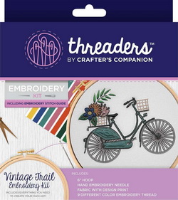 Threaders Embroidery Kit - Vintage Trail