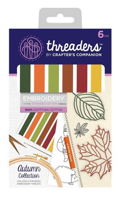 Threaders Embroidery Stranded Cotton - Autumn