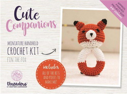 Miniature Handheld Crochet Kits - Fin the Fox