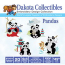 Dakota Collectibles Cute Pandas 970471