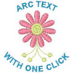 Arc text