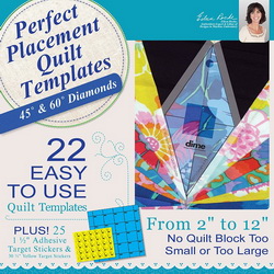 DIME - Perfect Placement Quilt Templates - Circles and Hexagons