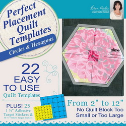 DIME - Perfect Placement Quilt Templates - Squares and Right Triangles