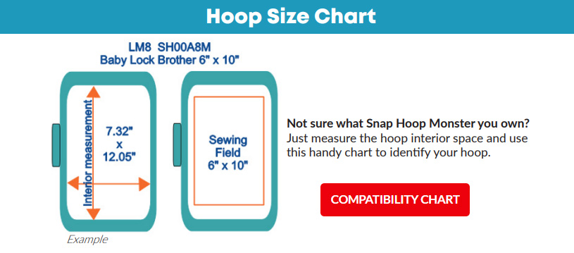 Hoop Size chart