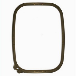 Durkee 300MM x 410MM (12  inch x 16  inch) Square Traditional Embroidery Hoop - Compatible with Many Machines