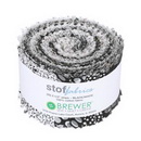 Stof Black and White Fabric Roll 20pc