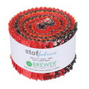 Stof Red Fabric Roll 20pc