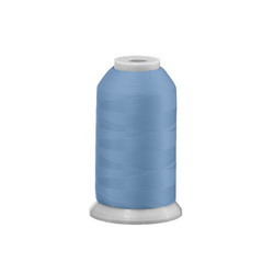 Exquisite Polyester Embroidery Thread - 380 Country Blue 1000M Spool