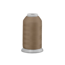 Exquisite Polyester Embroidery Thread - 412 Brown Linen 1000M Spool