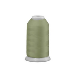 Exquisite Polyester Embroidery Thread - 653 Reed Green 1000M Spool