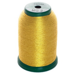Exquisite Metallic Thread - A470022 Gold 3 MG2 1000M Spool