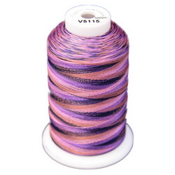 Exquisite Medley Variegated Thread - 115 Pansy Patch