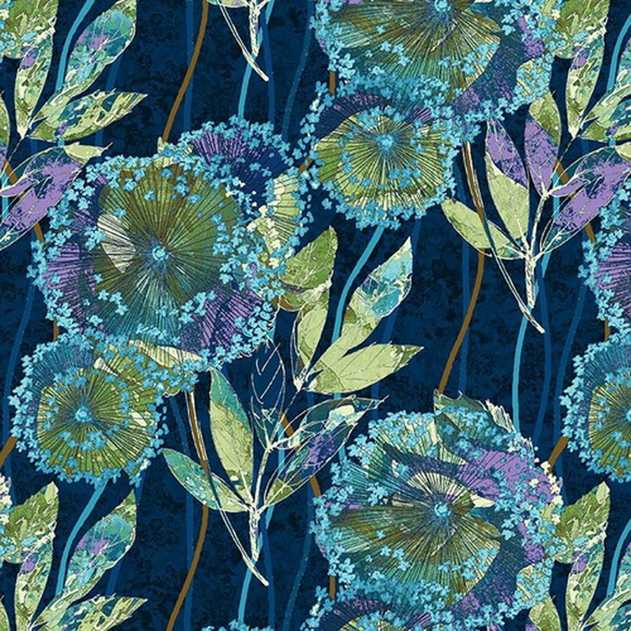 Feather and Flora Fabric Kit by Elizabeth Isles
