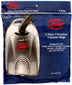 6-Pack Fuller Brush HEPA Media Vacuum Bags (fits FBP-PCV) FPP-6