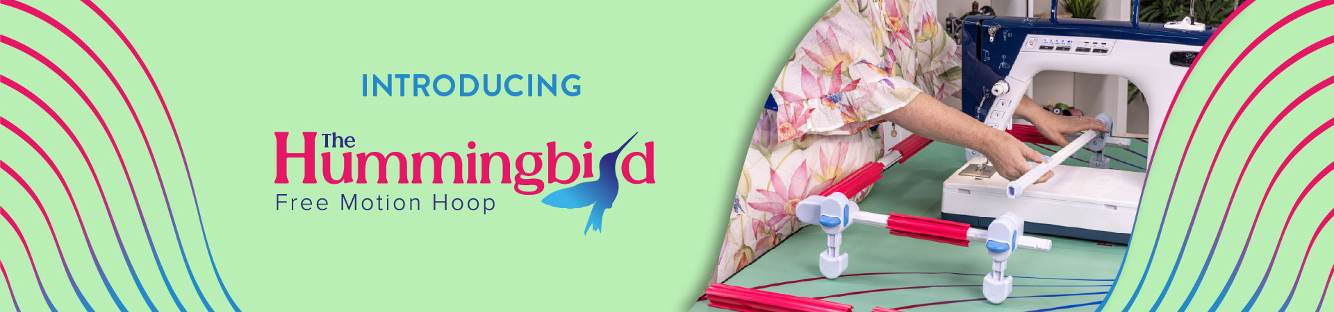 Hummingbird Free Motion Hoop logo