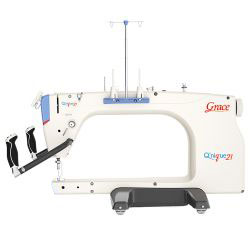 Qnique 21inch Long Arm Quilting Machine With Optional Quilting Frame