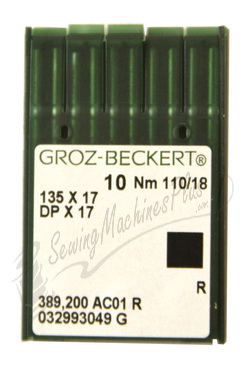 Groz-Beckert  Industrial Needles DPx17, 135X17 #18 10pk.
