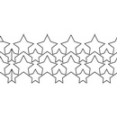 Groovy Board - 10in. Oh My Stars Quilting Template
