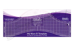 Handi Quilter Wave B 10 inch Ruler - HQ00609