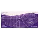 Handi Quilter Oval D 10", 4"  Ruler - HQ00620