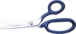 Heritage 7 inch Large Ergo Ring Scissor Chenille Shears Blunted Tips